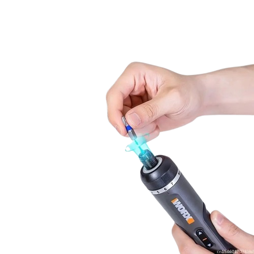 "Worx WX242 4V Cordless Smart Screwdriver Set – Portable Mini Electric Drill for Home Repair"